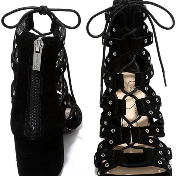 Jessica Simpson Haize lace-up heel size 7 - Picture 5 of 5